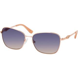 Guess Kvinde GU7884 28W Solbriller Metal Guld Blå Sommerfugl Normal Skygge