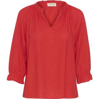 Cream Crventa Blouse Bluser 10613595 Flame Scarlet (44)