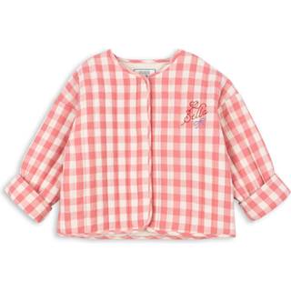 Konges Sløjd RHW X KS Bella Jakke Peach Blossom Check 7-8 Y    7-8 år  kvinde