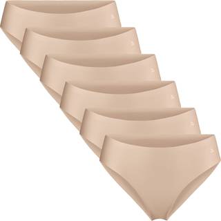 INVISIBLE BIKINI PANTIES - Beige / S / 6-Pack