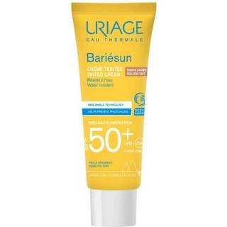 Uriage Bariésun Tinted Cream SPF 50+ Beskyttende toner og creme til ansigtet SPF 50+ Skygge Golden tint 50 ml - 50 ml