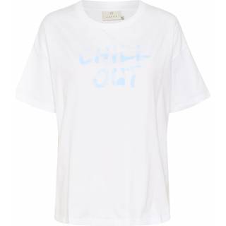 Kaffe Kavigga T-Shirt Toppe & T-Shirts 10509995 Optical White (SMALL)