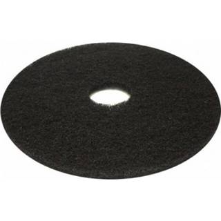 Superpad rondel sort 16" 5 stk 406 mm til kraftig rens