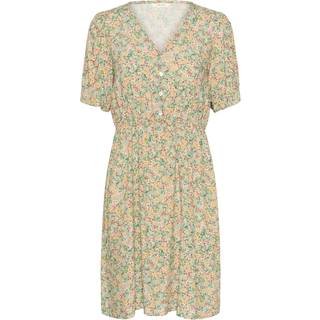 Cream Crlinaa Short Dress Kjoler 10614495 Green Flower Print (L/XL)
