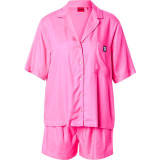 Kort pyjamas med logomærkater