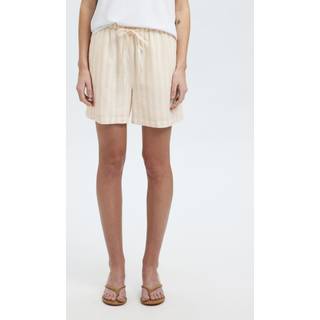 Mid-taljet Shorts I Hørblanding