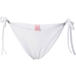Hunkemöller Fræk bikinitrusser med muslingeskaller hvid - XL