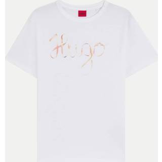 T-shirt i bomuldsjersey med logografik