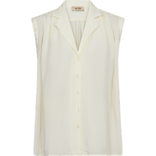 Mos Mosh Mmzuno Sl Blouse Bluser 171070 Lemon Icing (M)