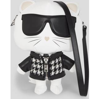 Karl Lagerfeld Choupette Crossover taske hvid