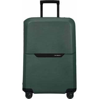 Samsonite Magnum Eco Kuffert med 4 hjul mørkegrøn