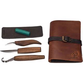 Deluxe Spoon Carving Set With Walnut Handles