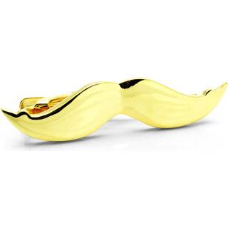 Guld Moustache Slipsenål