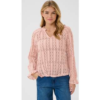 Cream CRTully Bluse - Pink - Str 44 - Damer