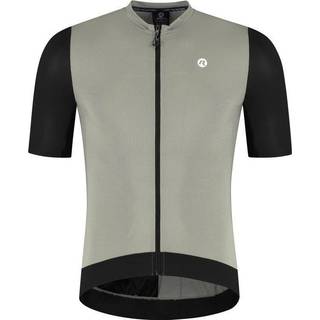 Cykeltrøje Rogelli Distance II Jersey SS Men Taupe/Black
