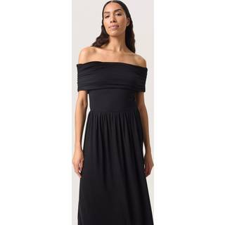 Soaked In Luxury Slhanadi Off Shoulder Dress Kjoler 30408524 Black (MEDIUM)