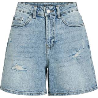 Højtaljet Denimshorts