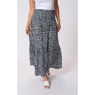 Kaffe KAmaxi Nederdel - Blå - Str XL/XXL - Damer