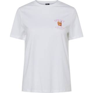 Pieces - Pctalia Ss Printed T-Shirt - 4730253 Bright White Spritz