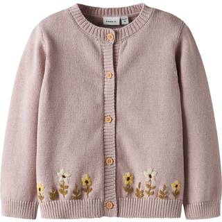 NAME IT Strik Cardigan Kanja Burnished Lilac