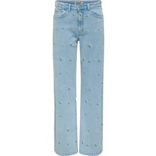Onljuicy Høj Talje Wide Leg Fit Jeans