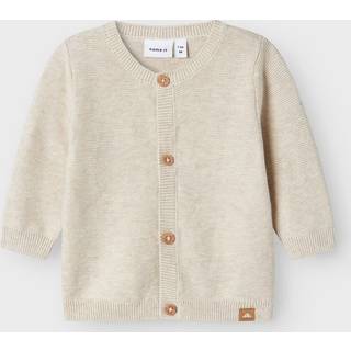 NAME IT Strik Cardigan Jolle Peyote Melange
