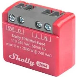 Shelly - 1PM Mini Gen4 - WiFi - Matter - Zigbee - Relæ