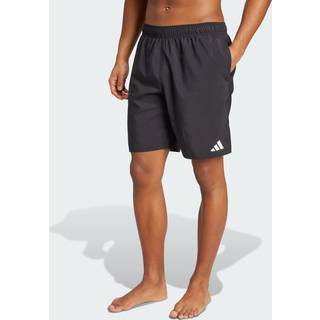Badeshorts, 8" - Black / White - 4XL