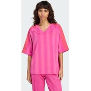 adidas originals adidas Originals Pink Linear Oversize T-Shirt