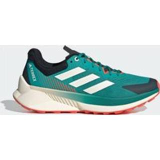 adidas Terrex Soulstride Flow Trail Running Shoe Men - Green, Cream, Size 7.5 - green