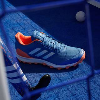 Flexcloud 2.1 Field hockeysko - Bright Royal / Zero Metalic / Team Solar Orange - 43 1/3