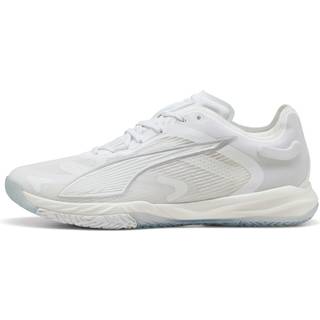 Puma Accelerate NITROâ¢ SQD 4 Handball Shoes Unisex, White, Size 44.5, Shoes - Silver - 44.5