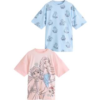 Next Blue Frozen Nighties 2 Pack (2-12yrs)