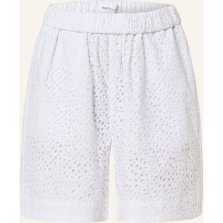 Broderie Anglaise Højtaljede Shorts