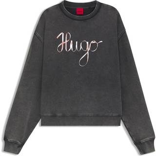 Sweatshirt i sweatstof af bomuld med kreativ grafik