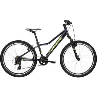 Børnecykel Kross Hexagon Jr 1.0 Navy Blue/Yellow 24