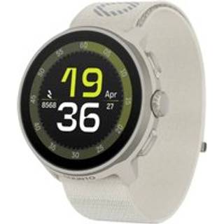 Suunto Run Frost Gray AMOLED Digital Textile Strap Unisex Smart Fitness Watch SS051110000