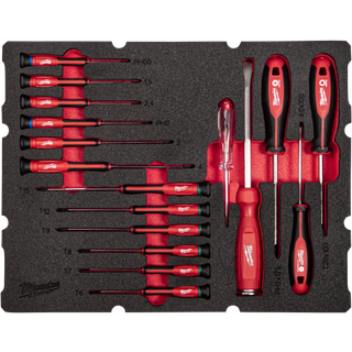 Skumindsats m/17 præcisionsskruetrækkere, Packout