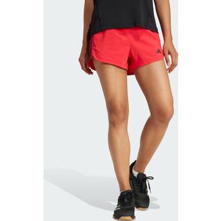 Pacer Training 3-Stripes Woven High-Rise shorts - Pure Ruby / White - 2XS 8 CM