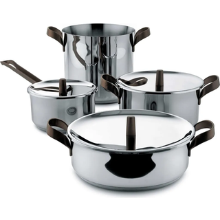Alessi Edo grydesæt 4 dele Rustfrit stål