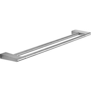 Pressalit Style, lille dobbelt Håndklædestang, 61 cm, børstet stål