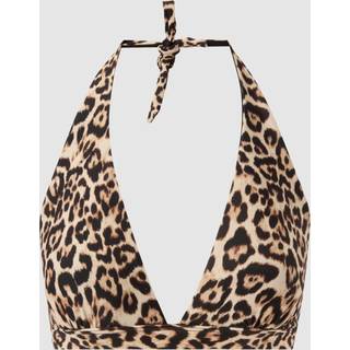 Understatement | Halter Bikini Top - Leopard