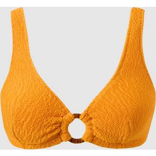 Understatement | Ring Scoop Bikini Top - Apricot