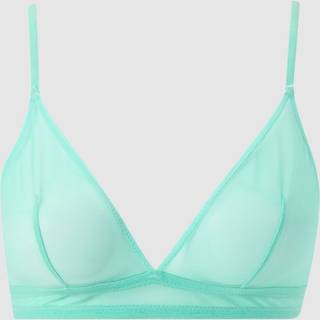 Understatement | Mesh Triangle Bralette - Turquoise