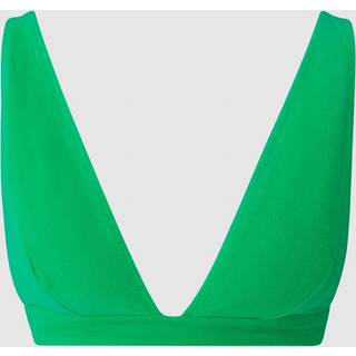 Understatement | Plunge Bikini Top - Kelly Green