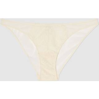 Understatement | Lace Mesh Bikini Briefs - Cream