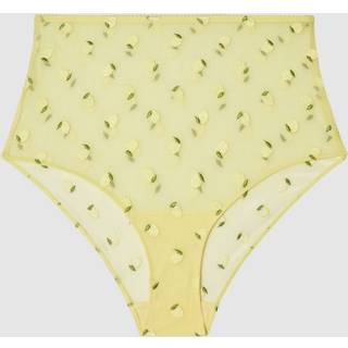 Understatement | Mesh Highwaist Briefs - Light Yellow
