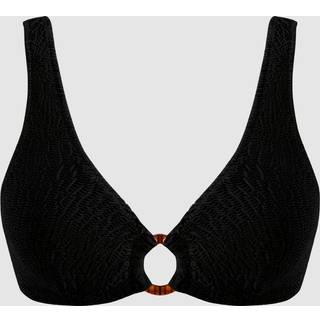 Understatement | Ring Scoop Bikini Top - Black