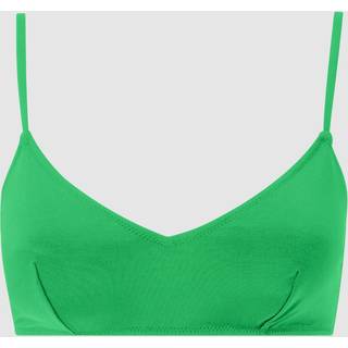 Understatement | Strappy Scoop Bikini Top - Kelly Green
