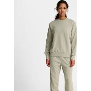 Hummel Pulse Sweat Crewneck M Dame - Grøn, perfekt til træning og afslapning